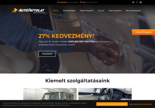 AUTÓPATYOLAT - Autókozmetika, Kővédő Fólia és Kerámia Bevonat Centrum