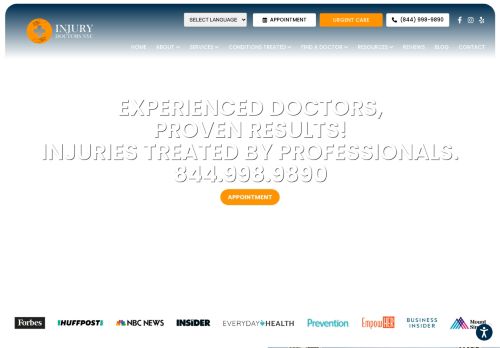 injurydoctorsnyc.com