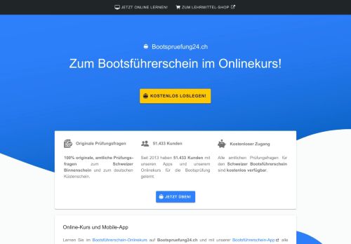 Bootspruefung24.ch