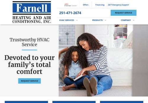 Farnell Heating & Air Conditioning Inc