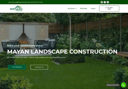 MAYAN LANDSCAPE CONSTRUCTION