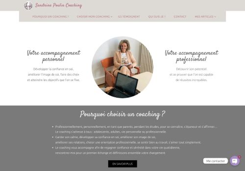 Sandrine Poulin Coaching de Vie Professionnel et Personnel Ile-de-France