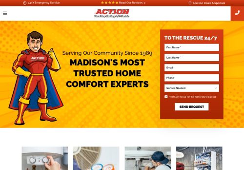 Action Plumbing, Heating, Air Conditioning and Electric, Inc.