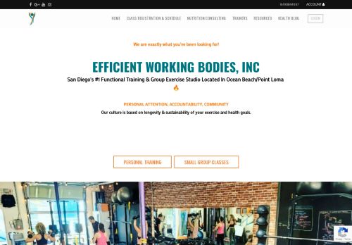 Efficient Working Bodies, Inc. Functional Training & Group Exercise Studio