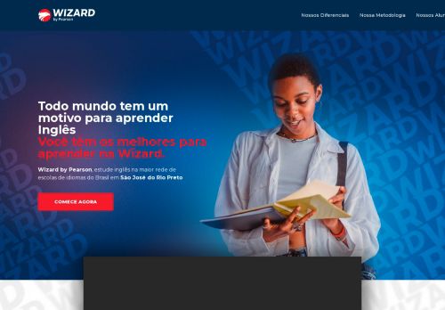 Wizard by pearson, estude inglês na maior rede de escolas de