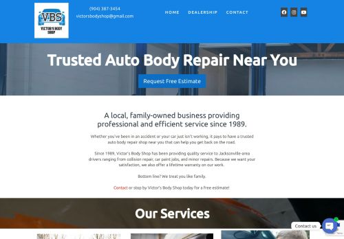 Victor's Body Shop and Auto Sales