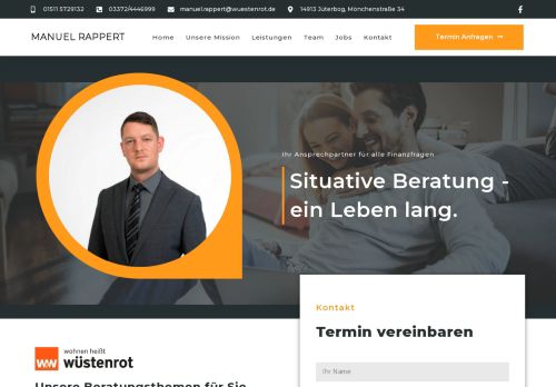 Wüstenrot Bausparkasse: Manuel Rappert