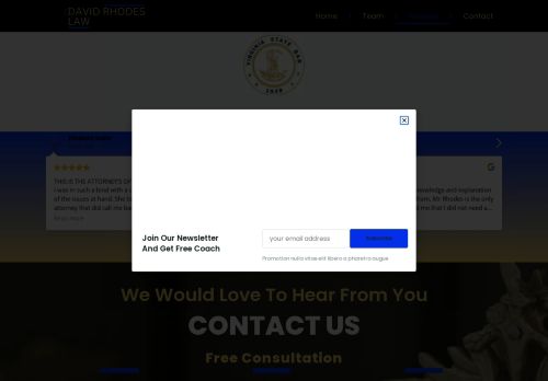 David W Rhodes Attorney-At-Law, P.L.C.