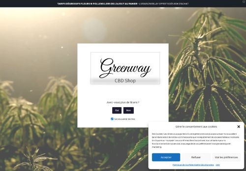 Greenway - CBD Shop Arras