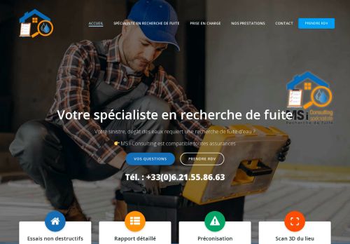 MS i-Consulting / Recherche de fuite