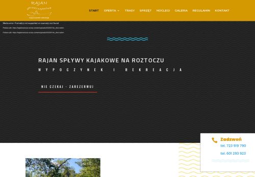 kajakiroztocze.eu