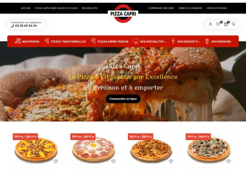 Pizza Capri Saint-Valery-en-Caux