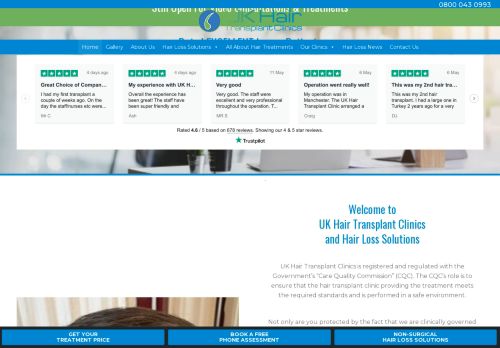 ukhairtransplantclinics.co.uk