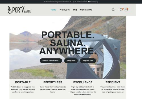 portasauna.com