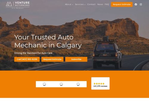 Venture Motorworks - Auto Mechanic