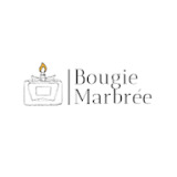 Bougie Marbrée