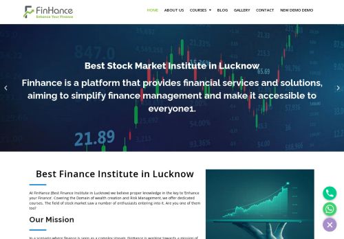 Stock Market Institute in Lucknow | Best Share Market Course in Lucknow | Stock Market Course in