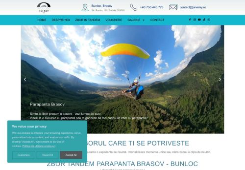 Parapanta Brasov | OneSky.ro