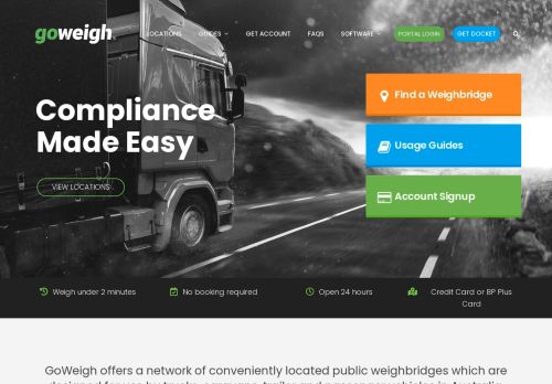 GoWeigh Public Weighbridge Eastlink