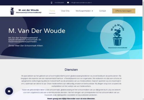 Mario van der Woude Glazenw. en Dienstverlening