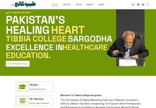 tibbiacollegesargodha.com