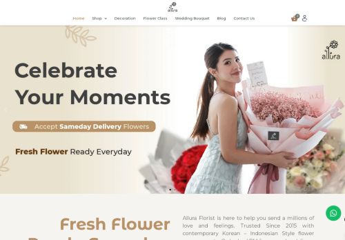 www.alluraflorist.id