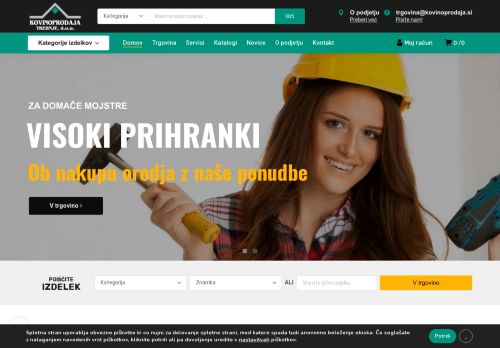 Kovinoprodaja, podjetje za prodajo na debelo in drobno Trebnje d.o.o.