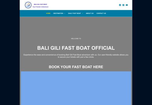 BALI GILI FAST BOAT OFFICIAL
