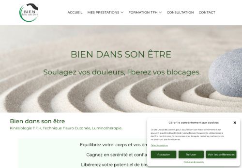 Bien Dans Son Etre : praticienne, Formatrice Kinésiologie Touch For Health - TNC Technique Neuro
