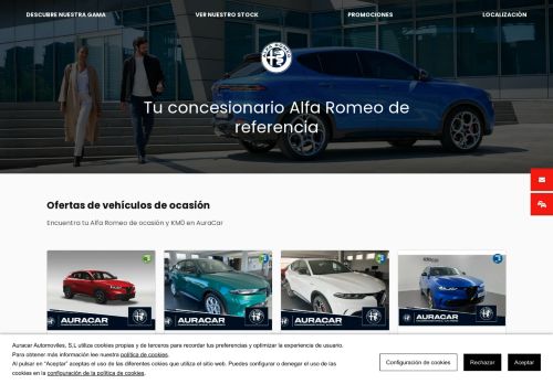 auracaralfaromeo.com