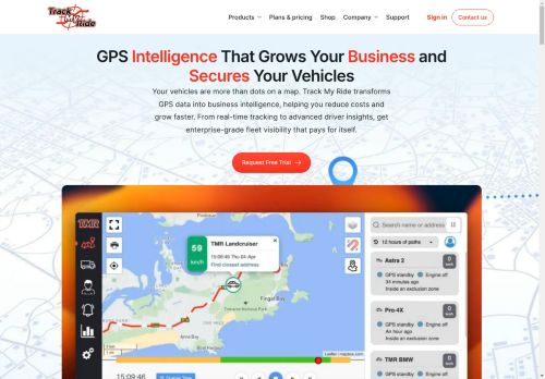 Advanced waterproof GPS vehicle tracker TMR-S8W (4G) Track My Ride