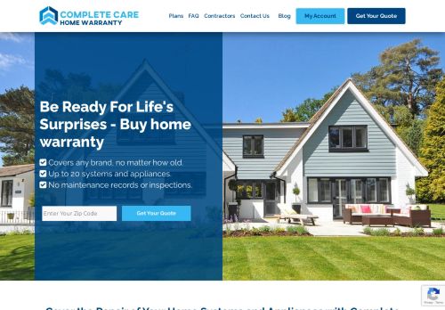 Complete Care Home Warranty