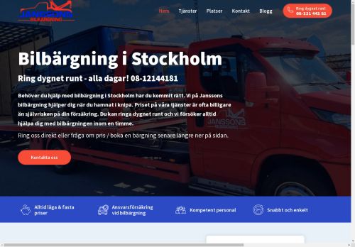 Janssons Bilbärgning AB