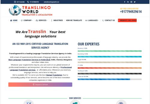 Translingoworld - No. 1 Translation Company in Delhi for Language Translation Services