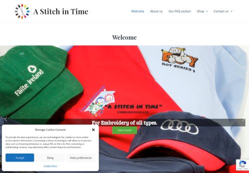 A Stitch In Time Embroiderers Ltd