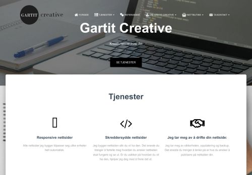 Gartit Creative AS - Leverandør av webdesign, nettside og logo i Sarpsborg