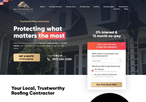 Midcities Roofing Inc