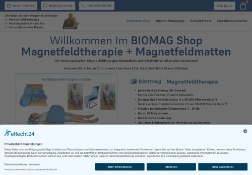 Magnetfeldexperte Christoph Durwen