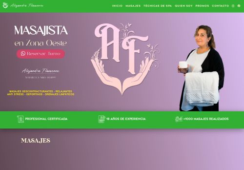 masajistaenzonaoeste.com.ar
