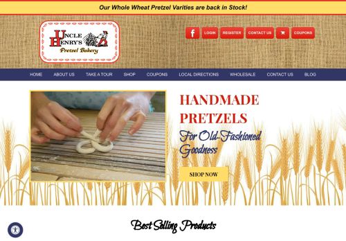 Uncle Henrys Pretzels
