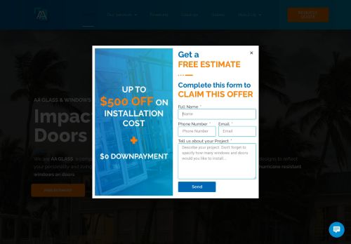 AA Glass and Windows - Impact Glass, Storm Windows and Doors