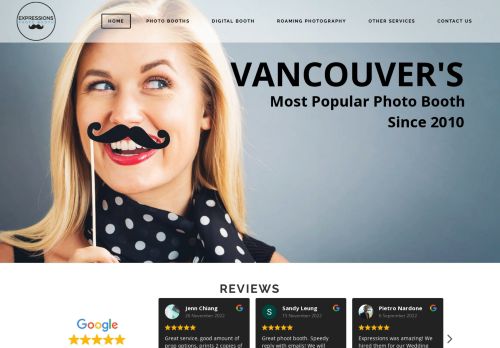 Expressions Photo Booth Vancouver