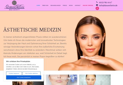 Danaesthetics- Botox, Hyaluron, Lippenunterspritzung Sculptra®, PRP, Fett- Weg Spritze in Ulm