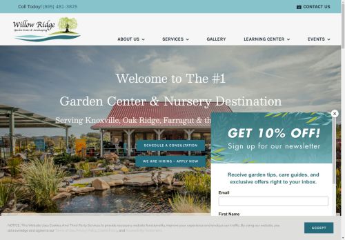 willowridgegardencenter.com