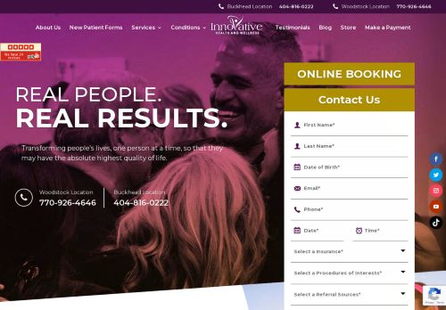 Innovative Health and Wellness