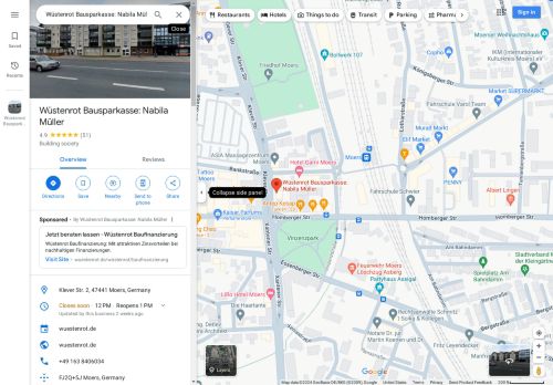 www.google.com/maps/place/w%c3%bcstenrot+bausparkasse:+nabila+m%c3%bcller/@51.4504286,6.6391157,17z/data=!3m1!4b1!4m6!3m5!1s0x47b8bd36c16948bd:0xd76b04cd7a53e7d0!8m2!3d51.4504286!4d6.6391157!16s%2fg%2f11h06y1lb4