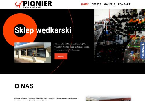 Pionier. Sklep wędkarski Zduńska Wola