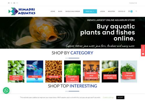 Himadri Aquatics and Gardens(online only)