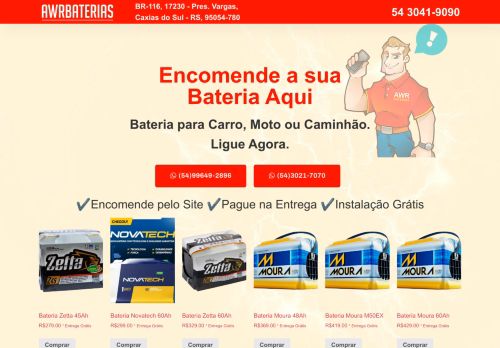 AWR Baterias Moura e Heliar