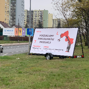 Mobilny billboard